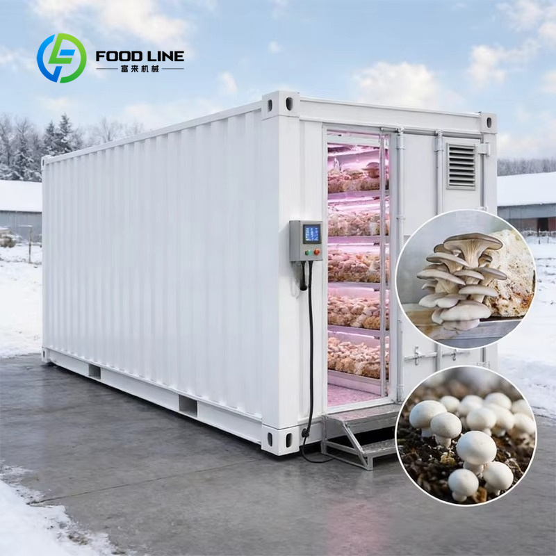 Vertical Farming Urban Agriculture - Modular Container Farm for Indoor Agriculture