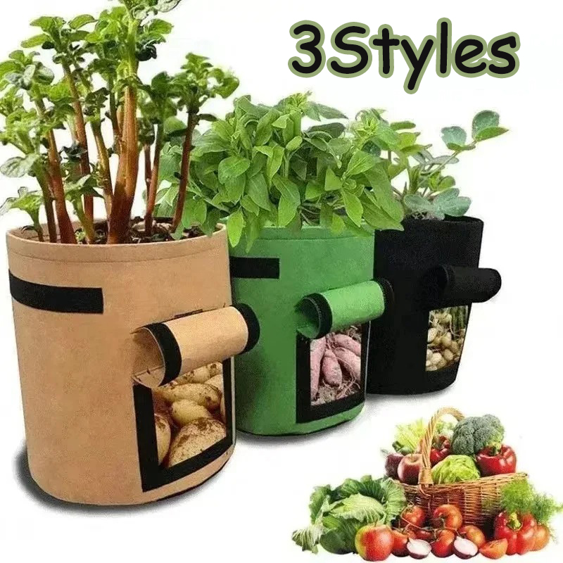 3Styles Felt plant grow bags n - огляд і ціна Agriculture Vertical Farming