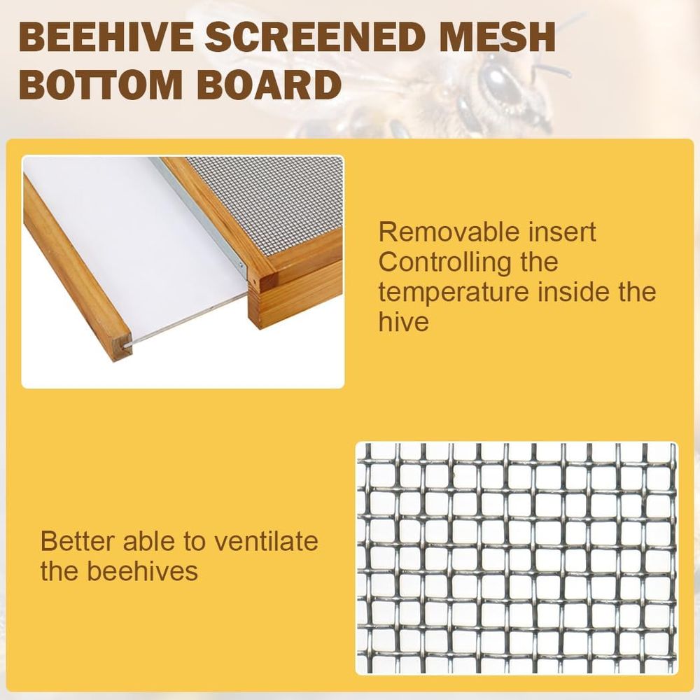 10-Frame Beehive Kit with Waxe - огляд і ціна Beehive Frame Wax