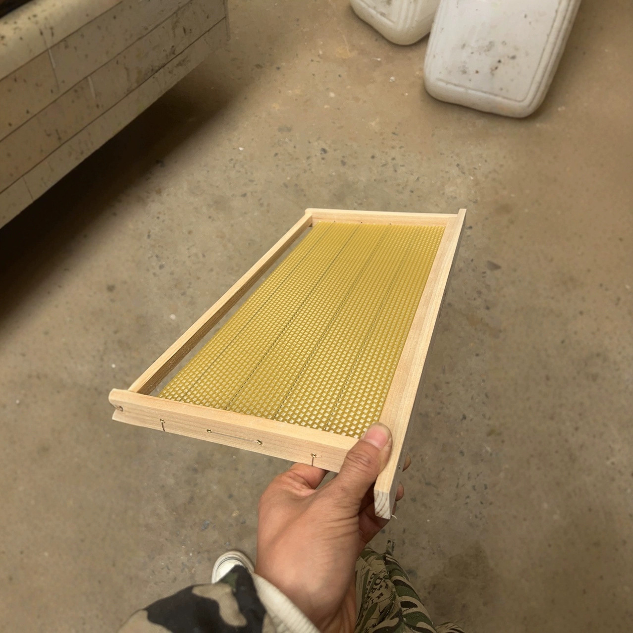 8 Frame Beehive Full Kit Wax C - огляд і ціна Beehive Frame Wax