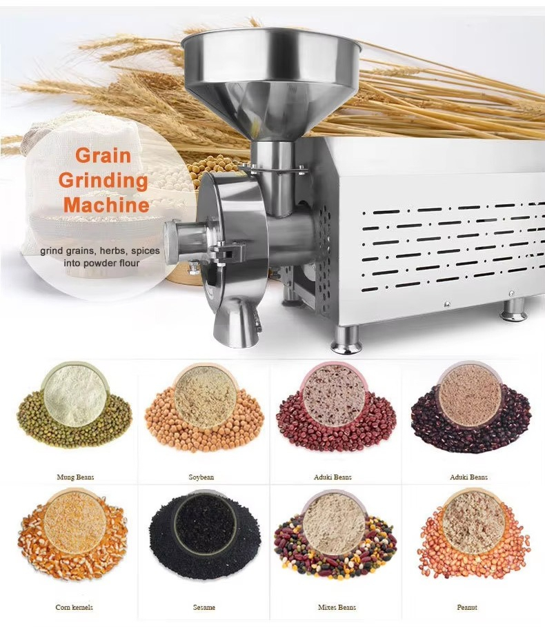 50-300 Mesh Commercial Micron  - огляд і ціна Grain Mill Grinder